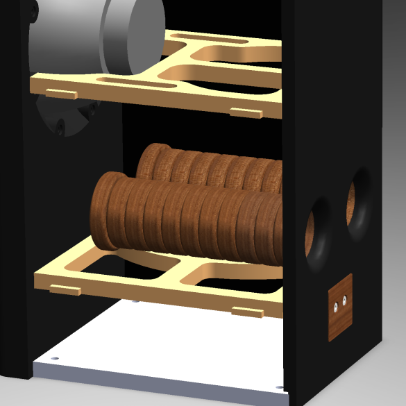 BV Audio Ports are made from wood