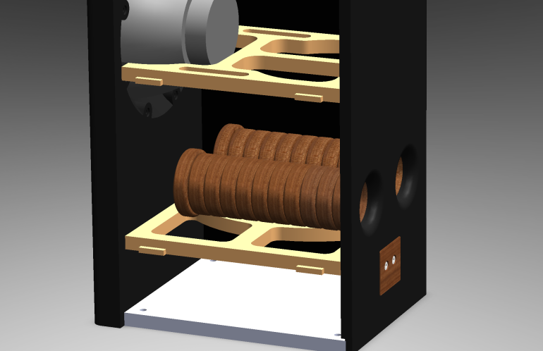 BV Audio Ports are made from wood